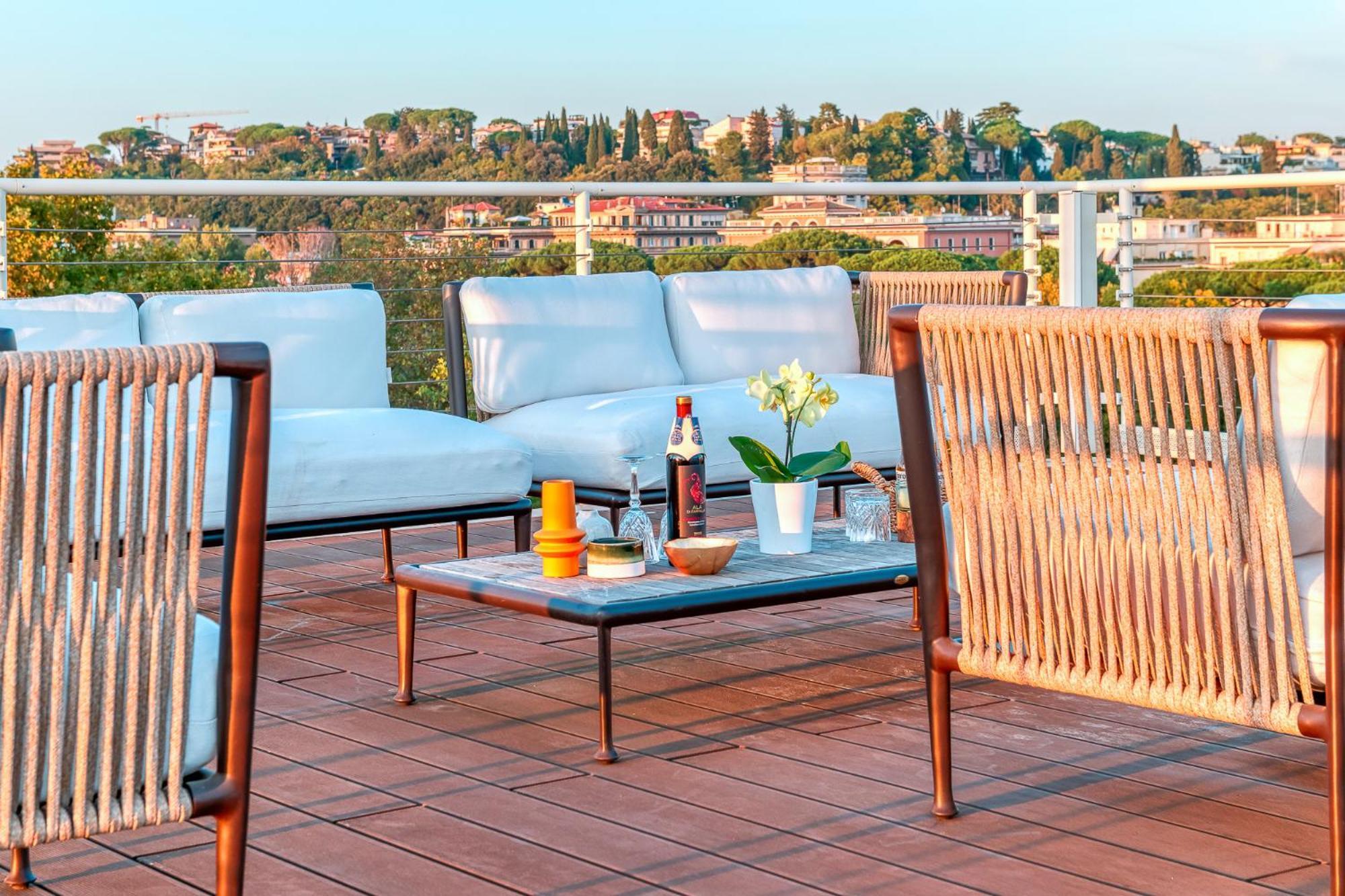 Skylife 360 Rooftop Penthouse Appartamento Roma