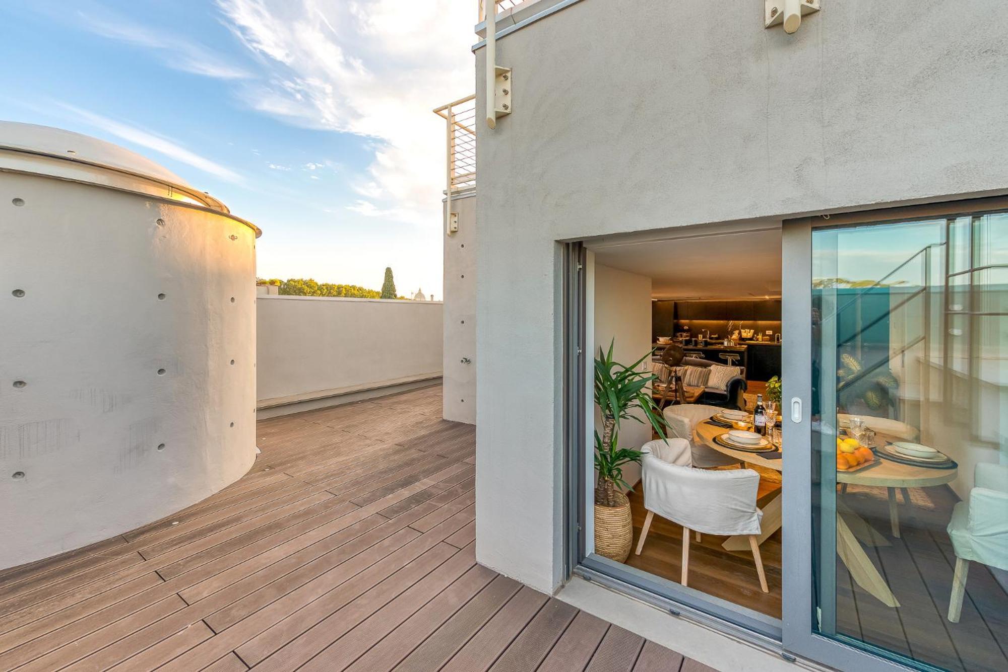 Skylife 360 Rooftop Penthouse * Roma